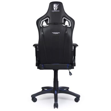 Warrior Chairs, fotel gamingowy, Dragon, niebieski