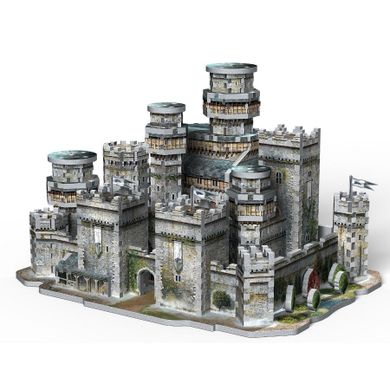 Wrebbit, Gra o tron, Winterfell, puzzle 3D, 910 elementów