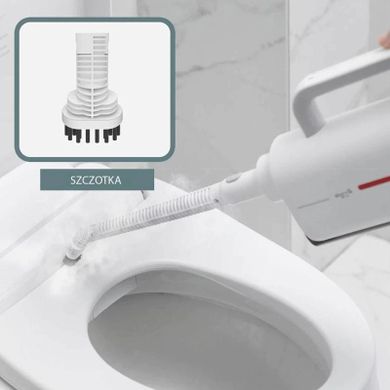 Xiaomi, Deerma Multifunctional Steammer, wielofunkcyjne urządzenie parowe 5w1, ZQ610, biało-czerwone