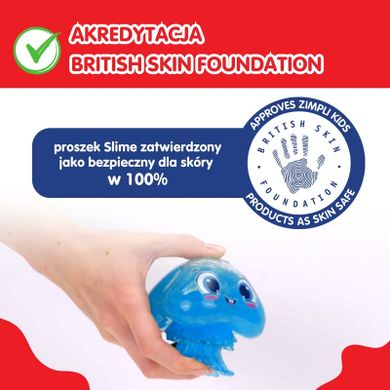 Zimpli Kids, Świecąca Meduza, slime, zabawka sensoryczna