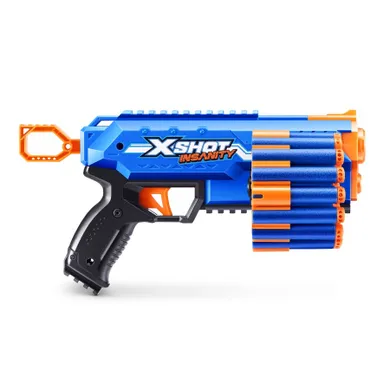 Zuru, X-Shot, Insanity Manic Blaster, wyrzutnia, 24 strzałki