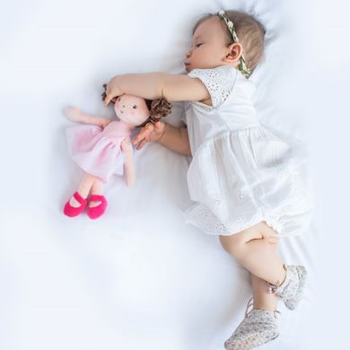 BabyOno, lalka Lena, maskotka, różowa