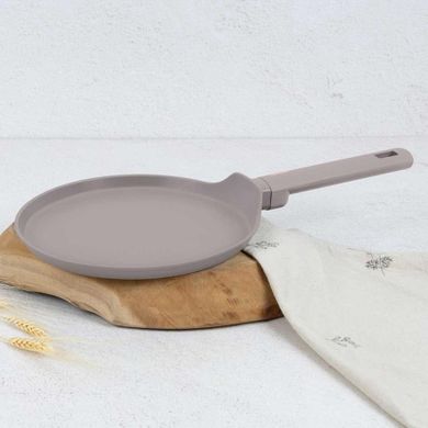 Berlinger Haus, patelnia tytanowa do naleśników, taupe, 25 cm