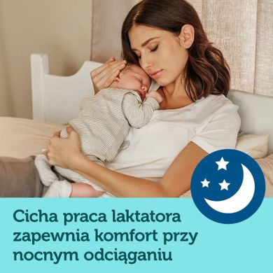 Canpol babies, EasyStart, dwufazowy laktator elektryczny + 60 wkładek laktacyjnych