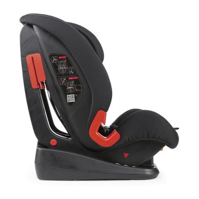 Chicco, Akita, fotelik samochodowy, 9-36 kg, Black