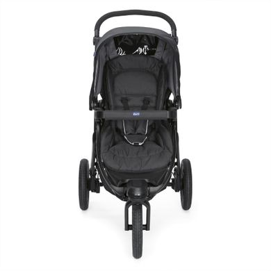 Chicco, Trio Activ3, wózek głęboko-spacerowy + pasy do mocowania gondoli, Iron