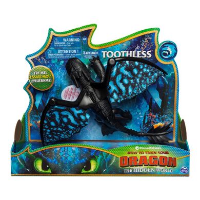 Dragons, Smok Deluxe, Szczerbatek z światłem i dźwiękiem, figurka