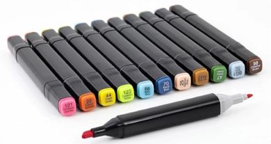 Extralink, zestaw markerów alkoholowych, flamastry, 120 sztuk