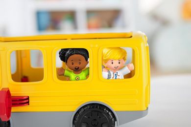 Fisher-Price, Little People, Autobus Małego Odkrywcy, zabawka z figurkami