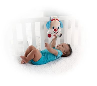 Fisher-Price, Śpiewający Szczeniaczek do łóżeczka, niemowlęca zabawka interaktywna