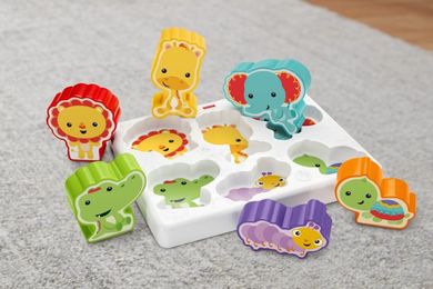 Fisher-Price, układanka ze zwierzątkami