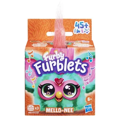 Furby, Furbiś Mello-Nee Summer Chill, pluszowa zabawka elektroniczna