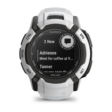Garmin, Instinct 2X Solar, zegarek, Whitestone