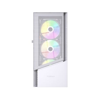 Gembird, Midi Tower Fornax 4300 ATX, obudowa, biała