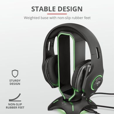 GXT 265 Cintar, RGB Headset Stand, stojak na słuchawki