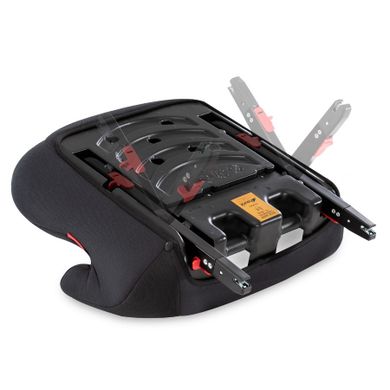 Hauck, Booster Fix, fotelik, 15-36 kg, black