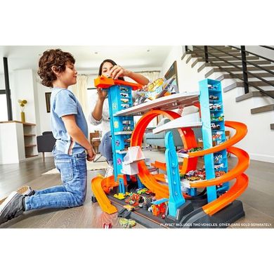 Hot Wheels, Mega Garaż Rekina, zestaw torów