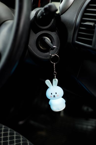 InnoGIO, GIOkeyring, Rabbit, silikonowa lampka z breloczkiem