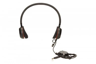 Jabra, Evolve 20 Duo, MS, zestaw słuchawkowy