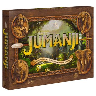Jumanji, wersja kartonowa, gra familijna