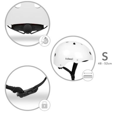 Kidwell, Orix, kask ochronny, biały, rozmiar S