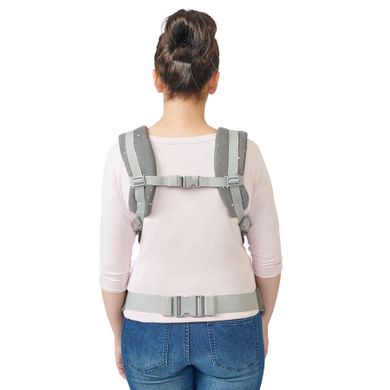Kinderkraft, Huggy, nosidełko ergonomiczne, szare