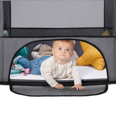 Kinderkraft, Movi, łóżeczko turystyczne, Grey