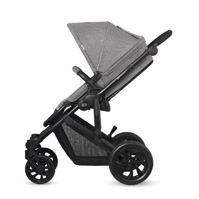 Kinderkraft, Prime Lite, wózek wielofunkcyjny 3w1, Grey