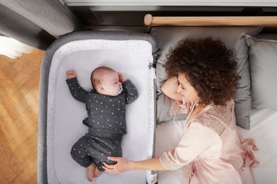 Kinderkraft, Uno Up, łóżeczko dostawne, Grey Melange
