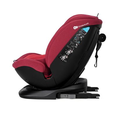 Kinderkraft, Xpedition, Isofix, fotelik samochodowy, 0-36 kg, Red