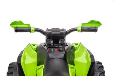 Lean Toys, Quad, pojazd na akumulator, zielony
