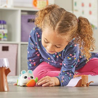 Learning Resources, Coding Critters, króliki Bopper i Hip, Hop, robot do nauki programowania dla dzieci