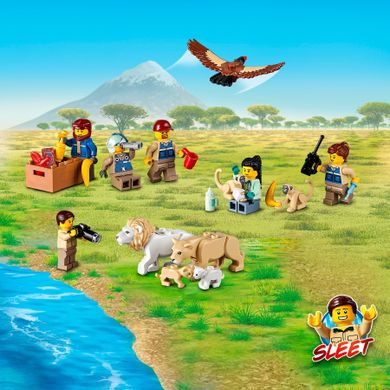 LEGO City, Obóz ratowników dzikich zwierząt, 60307