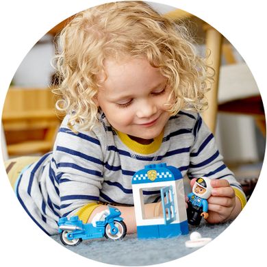 LEGO DUPLO, Motocykl policyjny, 10900