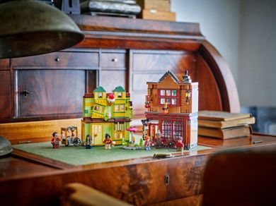 LEGO Harry Potter, Markowy sprzęt do quidditcha i lodziarnia, 76452