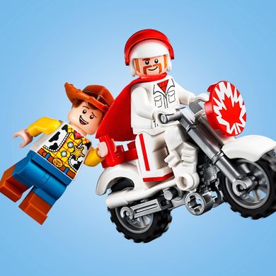LEGO Juniors, Toy Story 4, Pokaz kaskaderski Diuka Kabum, 10767