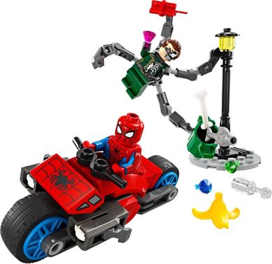 LEGO Marvel, Pościg na motocyklu: Spider-Man vs. Doc Ock, 76275