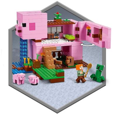 LEGO Minecraft, Dom w kształcie świni, 21170
