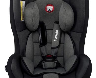 Lionelo, Liam, fotelik samochodowy, 0-18 kg, Carbon Grey