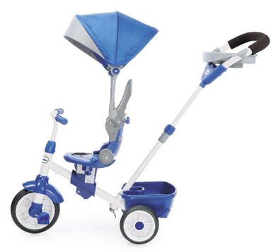 Little Tikes, Perfect Fit, rowerek trzykołowy 4w1, niebieski