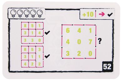 Logic Cards, Łamigłówki zapałczane