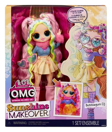 L.O.L. Surprise O.M.G., Sunshine Makeover, Bubblegum DJ, lalka modowa