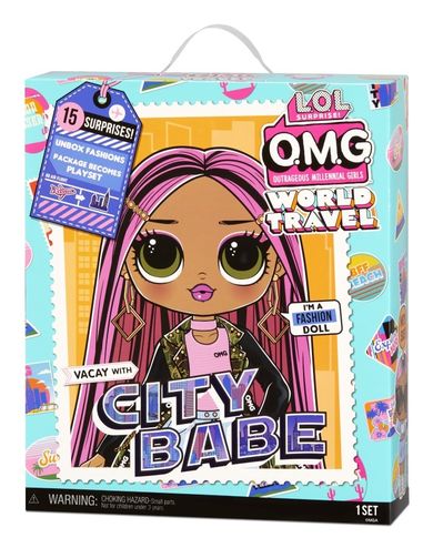 L.O.L. Surprise, O.M.G. World Travel, City Babe, laleczka modowa