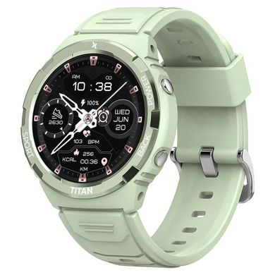 Maxcom, FW100 Titan Valkiria, smartwatch, mietowy