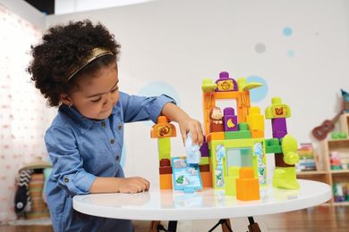 Mega Bloks, Przygodowe zoo, klocki, 45 elementów