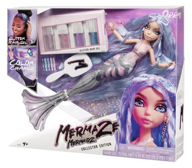 Mermaze Mermaidz, Syrenka Orra, lalka modowa, zmieniająca kolor