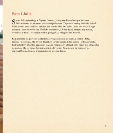 Mysi domek. Sam i Julia