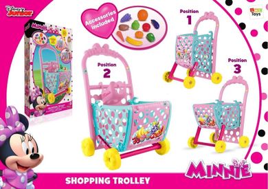 Myszka Minnie, wózek sklepowy Minnie