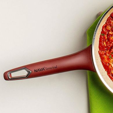 Nava, patelnia wok ceramiczny granitowy, Terrestrial, 28 cm