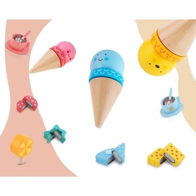 Nukido, kawiarnio lodziarnia, drewniana